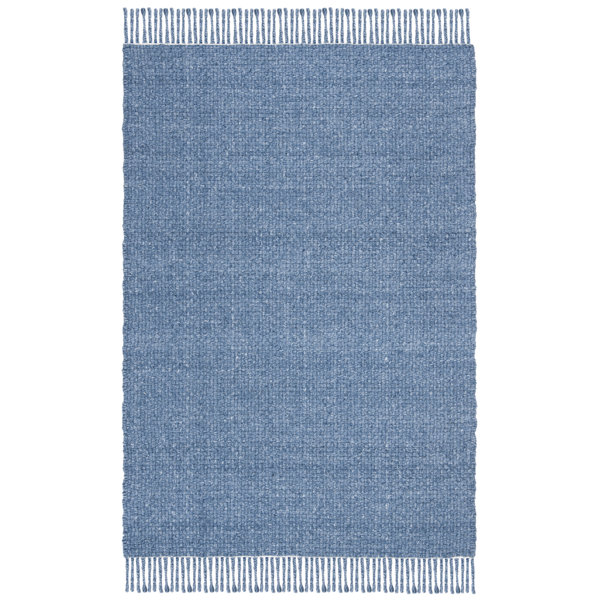 Lauren Ralph Lauren Amalie Handwoven Flatweave Wool Blue Area Rug